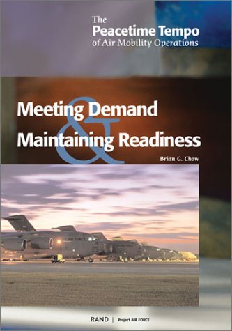 Book cover for The Peacetime Tempo of Air Mobility Operations