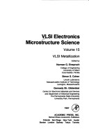 Book cover for Einspruch Vlsi Electronics V15