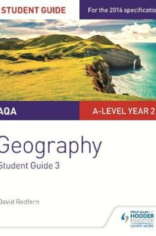 Cover of AQA A-level Geography Student Guide 3: Hazards; Population and the Environment