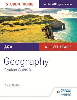 Book cover for AQA A-level Geography Student Guide 3: Hazards; Population and the Environment