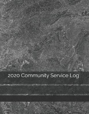 Book cover for 2020 Community Service Log