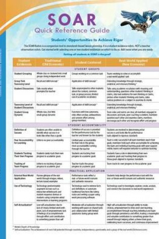 Cover of SOAR Quick Reference Guide