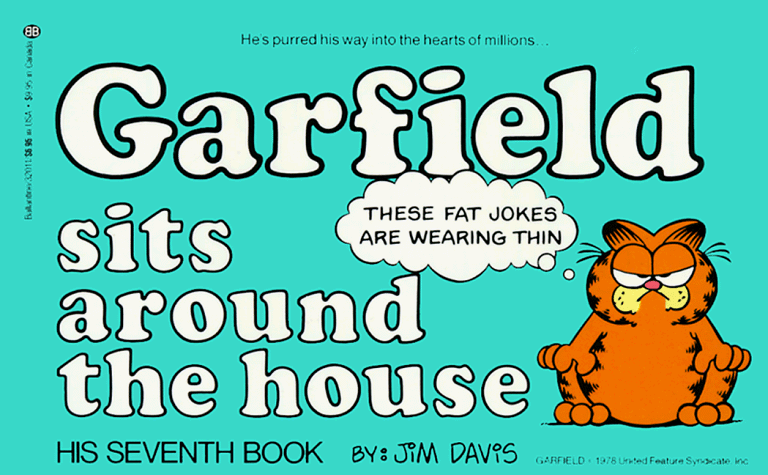 Book cover for Garfield Sits Around the House