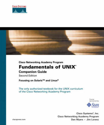 Book cover for Fundamentals of UNIX Companion Guide (Cisco Networking Academy Program)
