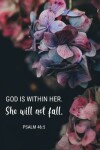 Book cover for God Is Within Her. She Will Not Fall - Psalm 46