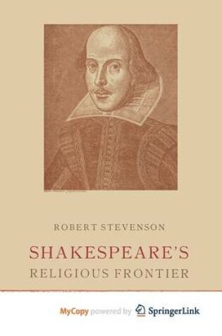 Cover of Shakespeare's Religious Frontier