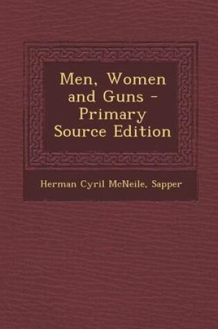 Cover of Men, Women and Guns