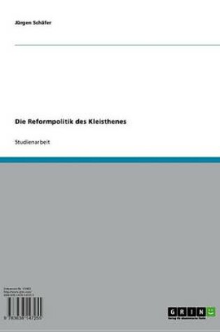Cover of Die Reformpolitik Des Kleisthenes