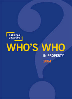 Book cover for Who's Who in Property