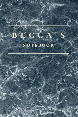 Book cover for Becca's Notebook