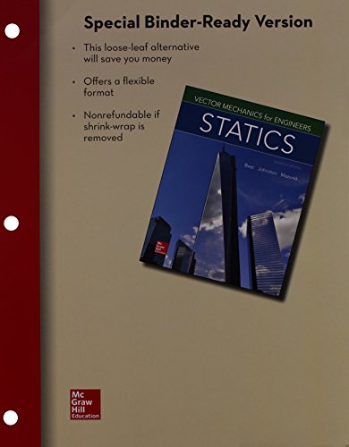 Book cover for Package: Loose Leaf for Vector Mechanics for Engineers: Statics with 1 Semester Connect Access Card