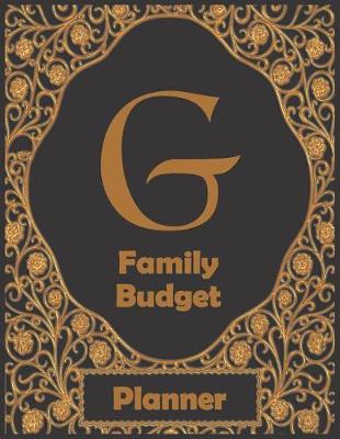 Book cover for G Family Budget Planner