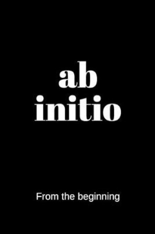 Cover of ab initio - From the beginning