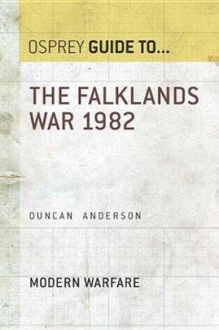 Cover of The Falklands War 1982