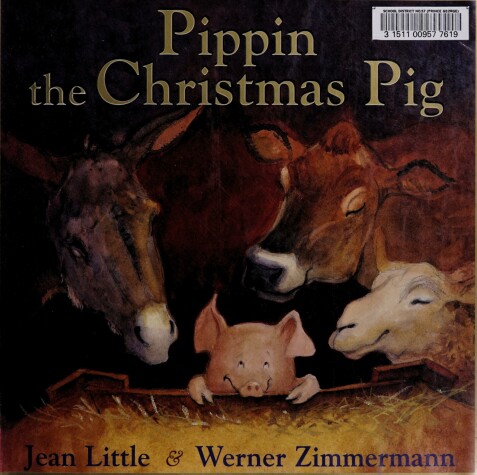 Book cover for Pippin the Christmas Pig