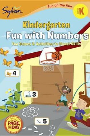 Cover of Kindergarten Fun With Numbers (Sylvan Fun On The Run Series)