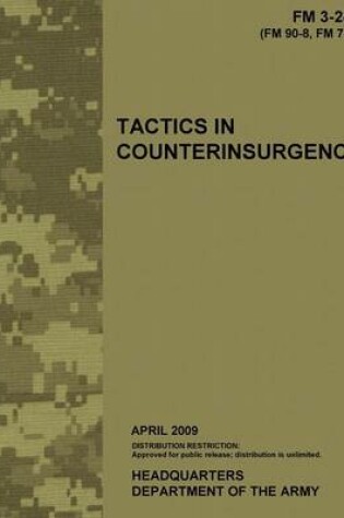 Cover of Tactics in Counterinsurgency, FM 3-24.2