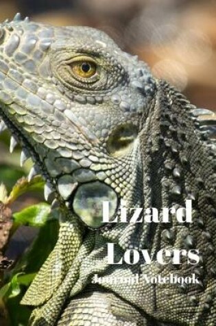 Cover of Lizard Lovers Journal Notebook