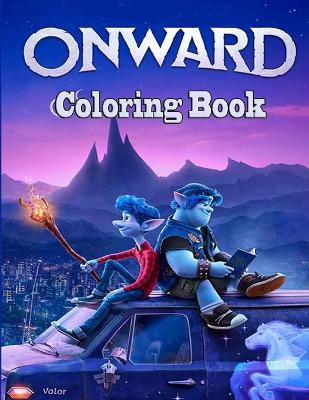 Book cover for Onward Coloring Book