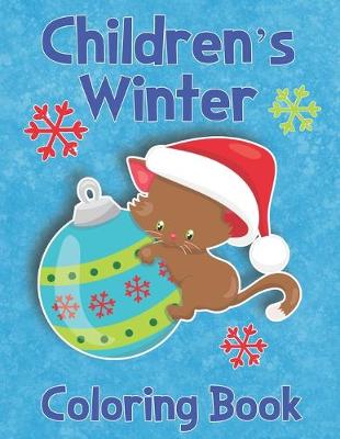Book cover for Children's Winter Coloring Book