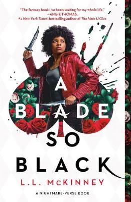 Book cover for A Blade So Black