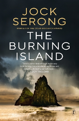 Book cover for The Burning Island