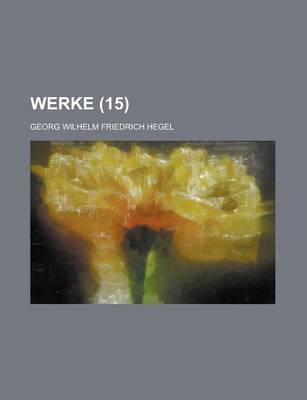 Book cover for Werke (15 )