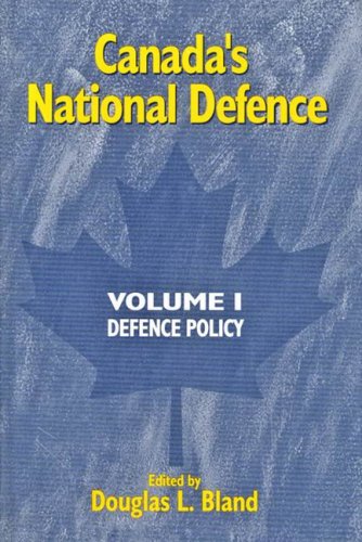 Cover of Canada's National Defence: Volume 1