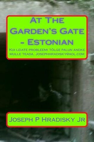 Cover of At the Garden's Gate - Estonian