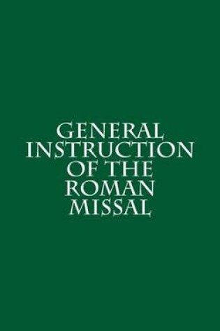 Cover of General Instruction of the Roman Missal