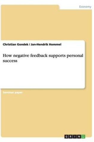 Cover of How negative feedback supports personal success