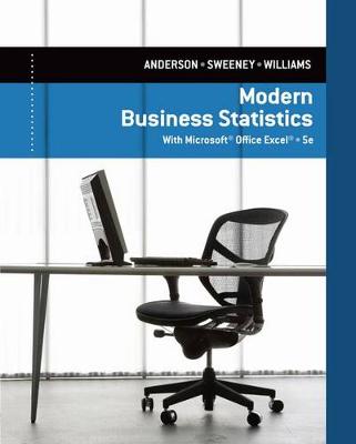 Book cover for Modern Business Statistics with Microsoft Excel, Loose-Leaf Version