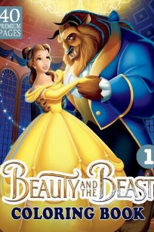 Cover of Beauty And The Beast Coloring Book Vol1