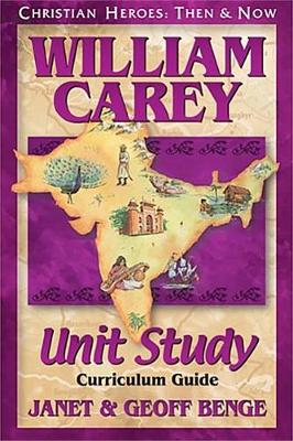 Book cover for William Carey Unit Study Guide