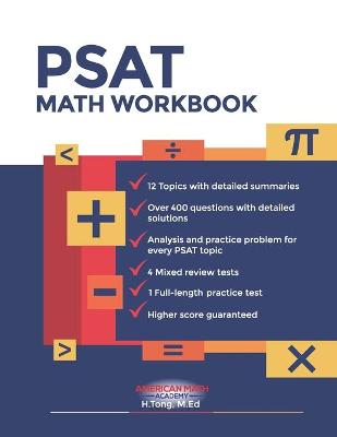 Book cover for New PSAT Math Workbook