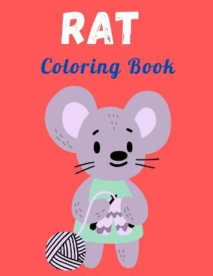 Book cover for Rat Coloring Book