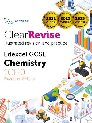 Book cover for ClearRevise Edexcel GCSE Chemistry 1CH0