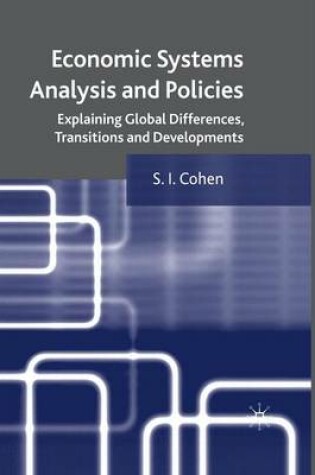 Cover of Economic Systems Analysis and Policies