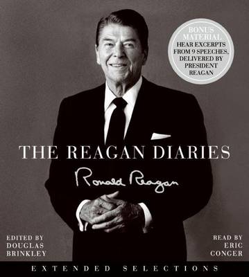 Book cover for The Reagan Diaries Extended Selections