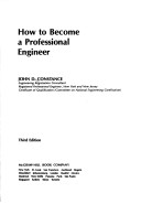 Book cover for How to Become a Professional Engineer