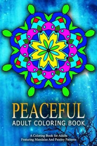 Cover of PEACEFUL ADULT COLORING BOOK - Vol.19