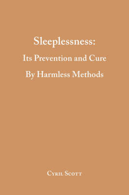 Book cover for Sleeplessness