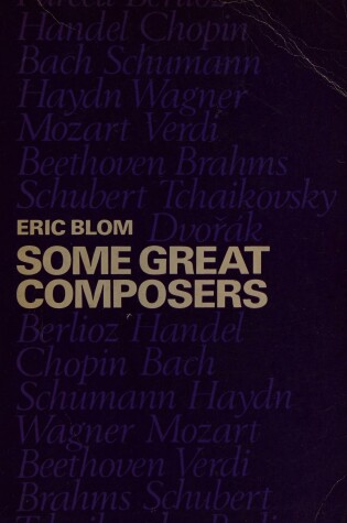 Cover of Some Great Composers