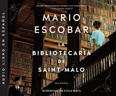 Book cover for La Bibliotecaria de Saint-Malo (the Librarian of Saint-Malo)
