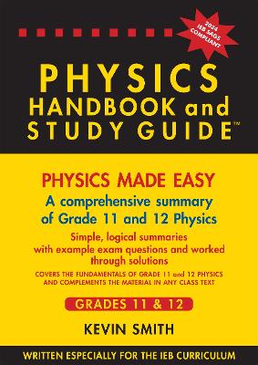 Book cover for Physics Handbook & Study Guide Grade 11-12 IEB