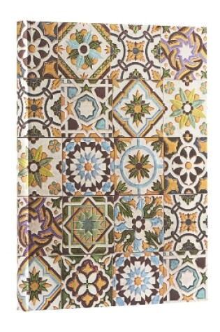 Cover of Porto (Portuguese Tiles) Ultra Unlined Hardback Journal (Elastic Band Closure)