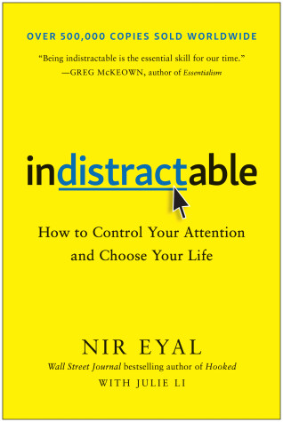 Book cover for Indistractable