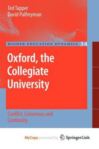 Cover of Oxford, the Collegiate University