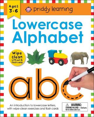 Cover of Wipe Clean Workbook: Lowercase Alphabet (Enclosed Spiral Binding)