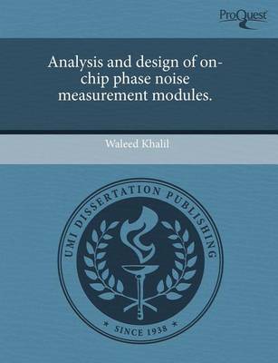 Book cover for Analysis and Design of On-Chip Phase Noise Measurement Modules